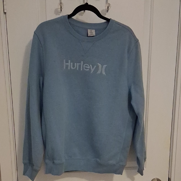 Hurley Other - Hurley Men's Light Blue Crewneck Sweater